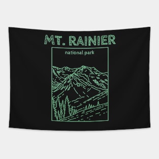 Mt Rainier National Park Tapestry