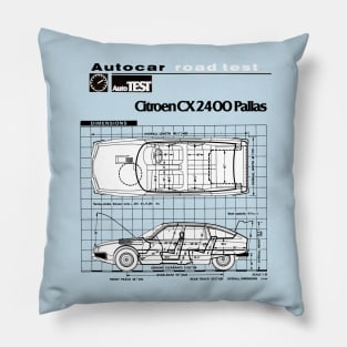 CX PALLAS - road test data Pillow