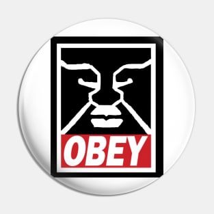 OBEY STICKERFACE Pin