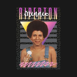 Minnie Riperton Aesthetic 80s Fan Art T-Shirt