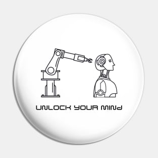 Unlock Your Mind Pin