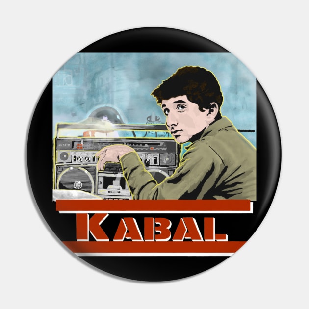 Kabal - Ghetto Blaster Pin by BludBros