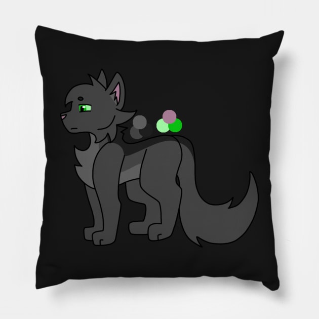 Hollyleaf Ref Pillow by ceolsonart