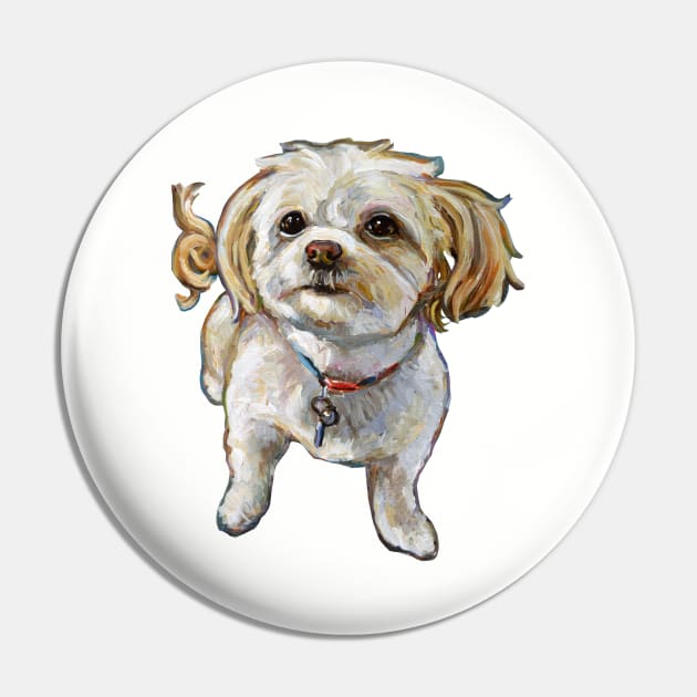 Murphy the Chi Poo Pin by RobertPhelpsArt