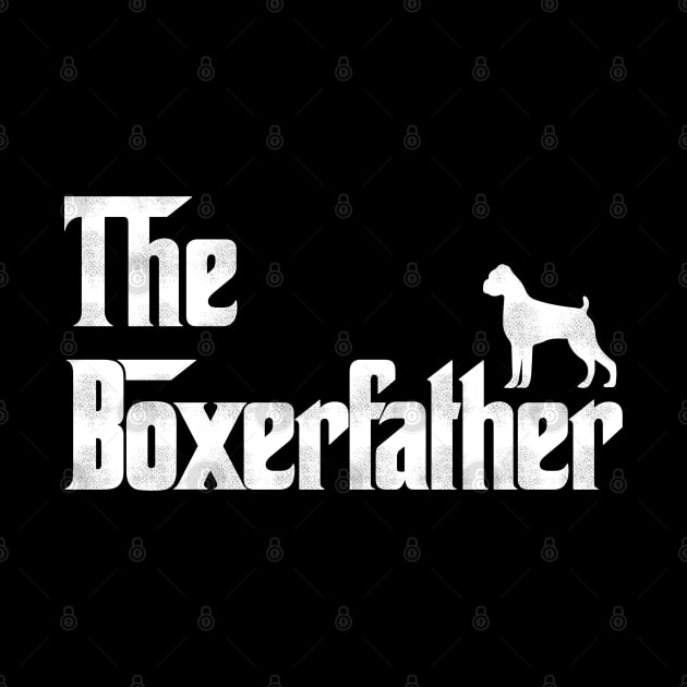 The Boxerfather - Boxer Dog Dad by HamzaNabil