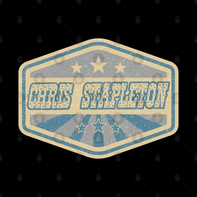 Chris Stapleton Vintage on t shirt by KOKOS PAPA