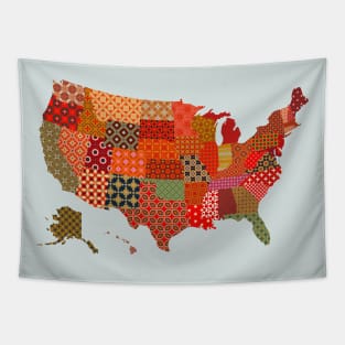 Pattern USA Tapestry