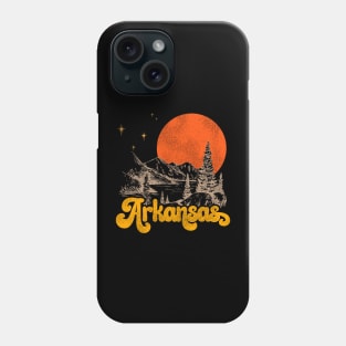 Vintage State of Arkansas Mid Century Distressed Aesthetic Phone Case