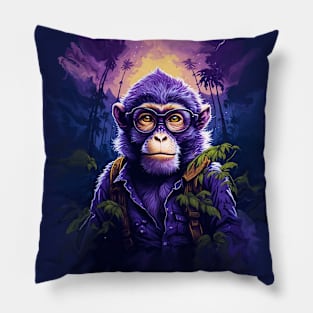Monkey adventure Pillow