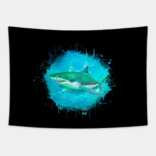 Great White Shark Tapestry