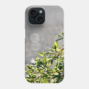 bamboo leaves border Phone Case