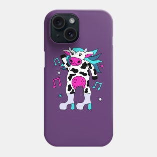 Disco Cow Girl Phone Case