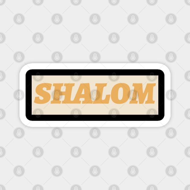Shalom Magnet by Lamar 's Store