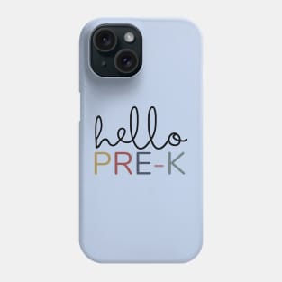 HELLO PRE-K Phone Case