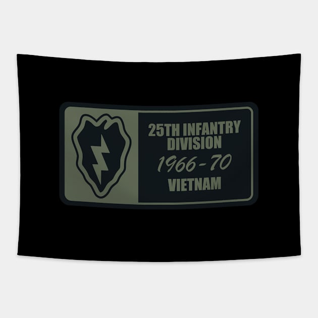 25th Infantry Division Vietnam Tapestry by TCP