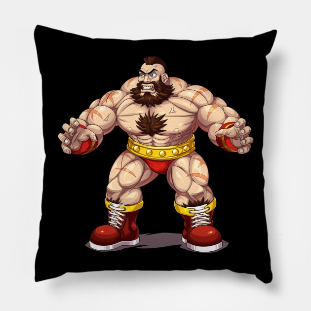 zangief Pillow by zlinx