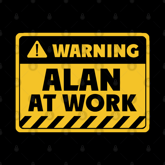 Alan at work by EriEri