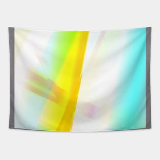 blue yellow white texture art Tapestry