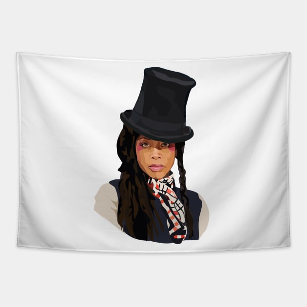 Erykah Badu Tapestry by annamckay