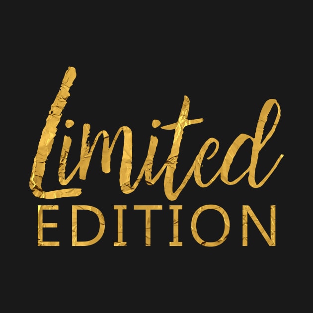 Limited Edition | Gold by flimflamsam