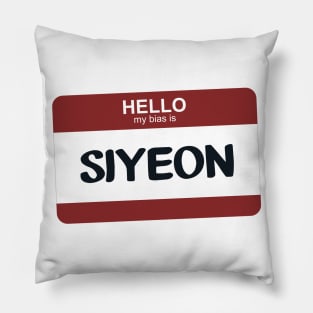 My Bias is Siyeon Pillow