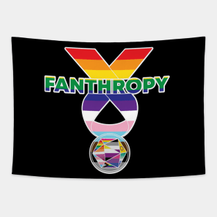 Fanthropy Pride Ribbon 2021 Tapestry