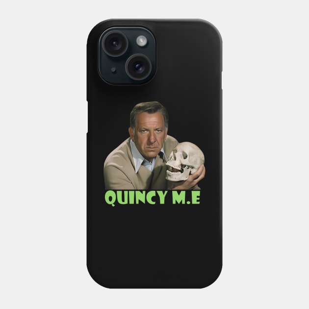 Quincy M.E - Jack Klugman Phone Case by wildzerouk