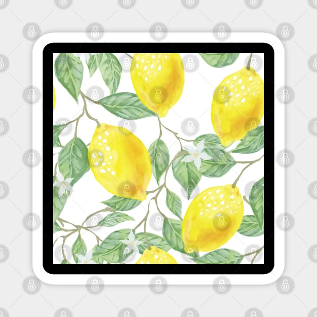 Lemon tree Magnet by holidaystore