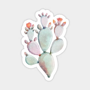 Painterly Cactus Magnet