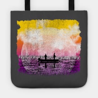 Night Fishing - Autumn Hue Tote