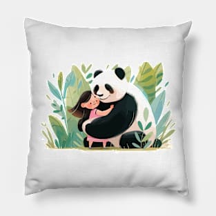 Cute Giant Panda Animal Loving Cuddle Embrace Children Kid Tenderness Pillow