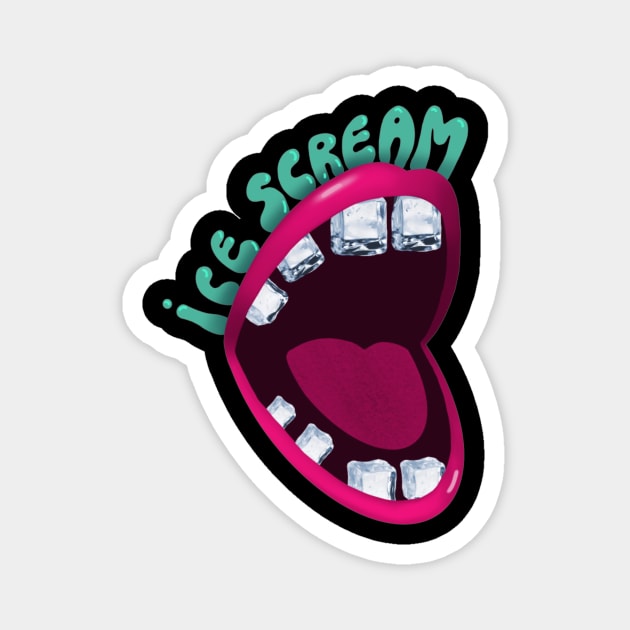 Ice Scream Magnet by CarolIrvine