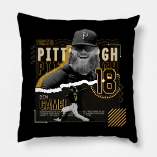 ben gamel baseball Pillow