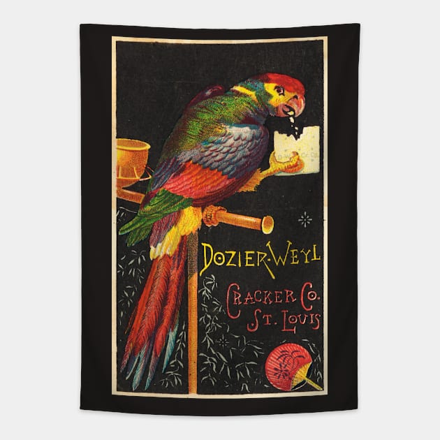 Dozier-Weyl Cracker Co. St. Louis Tapestry by WAITE-SMITH VINTAGE ART