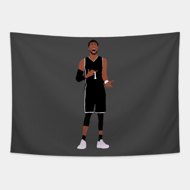 D'angelo Russell Ice in His Veins Tapestry by xRatTrapTeesx