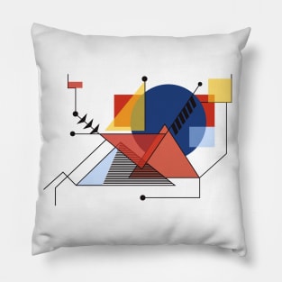 Geometric Abstract #14 Pillow