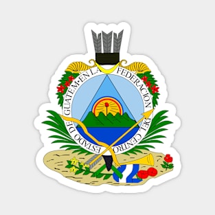 Coat of arms of Guatemala (1825-1843) Magnet