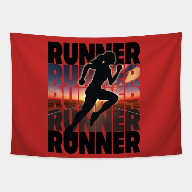 Runner Tapestry by GLStyleDesigns