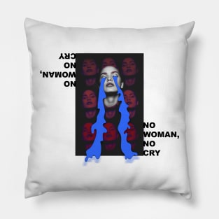 No Woman No Cry Pillow