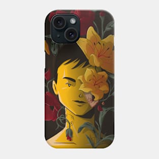 Floral Fantasy woman Phone Case