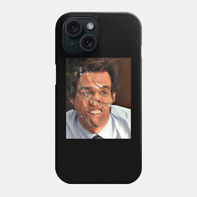 Somebody Stop Me! - Classic Jim Carrey Phone Case by Chibi Monster