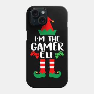 The Gamer Elf Family Matching Group Christmas Video Game Phone Case