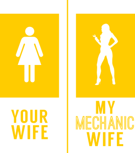 My Mechanic Wife Magnet