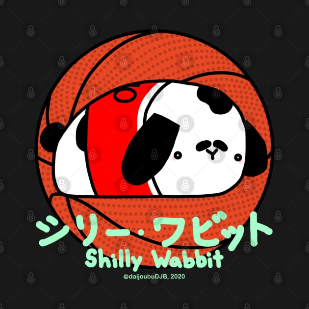 [Hige Wabbit] Spotted Lop Bunny Rabbit Loves Basketball by Shilly Wabbit