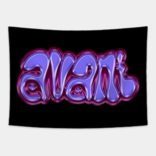 Avant - Streetwear Chrome Logo Tapestry