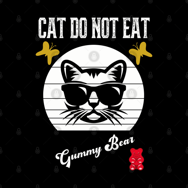 Cat Do Not Eat Gummy Bear by kooicat