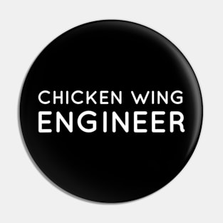 BBQ Grilling Wings Chicken Wing Engineer Pin