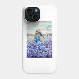 Lavender field Phone Case