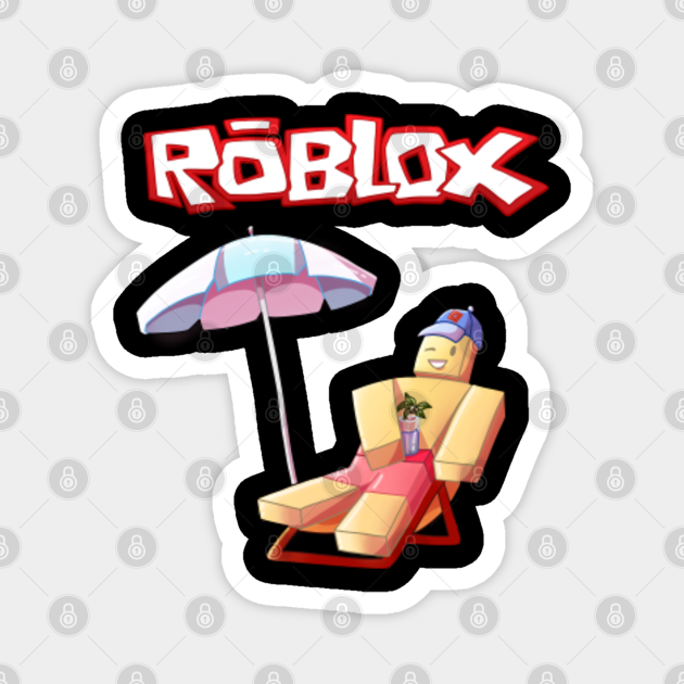 Roblox Vacation Roblox Magnet Teepublic - roblox meme clothes