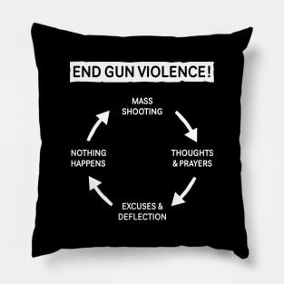 End Gun Violence! Pillow